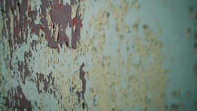 Texture of peeling paint on a metal wall. Close-up of a metal surface with old peeling paint - Powered by Shutterstock - Get 15% off with code: PIKWIZARD15