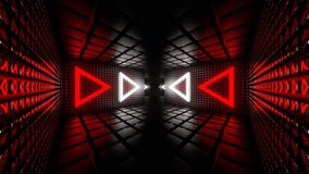 Red and White Neon Area Corridor with Rotation Background VJ Loop in 4K - Powered by Shutterstock - Get 15% off with code: PIKWIZARD15