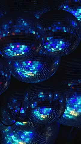Enhance ambiance with disco balls radiating dynamic color patterns, ideal for parties. Mesmerizing light reflections can uplift event lighting, dance floors, and nightclubs for festive atmosphere