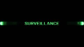 SURVEILLANCE on Digital Glitch Hacker Screen 4K - Powered by Shutterstock - Get 15% off with code: PIKWIZARD15
