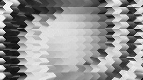 Grayscale geometric pattern with overlapping arrows suitable for abstract backgrounds, modern designs, corporate presentations, and technology themes. - Powered by Shutterstock - Get 15% off with code: PIKWIZARD15