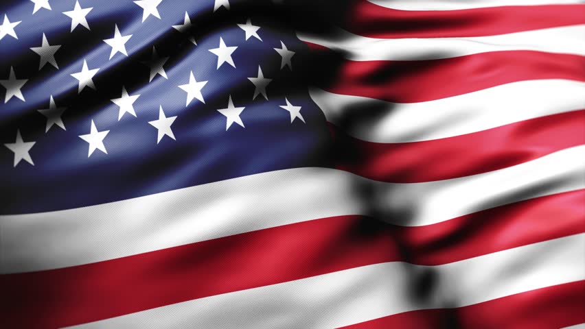 United States Custom Flag Texture Background