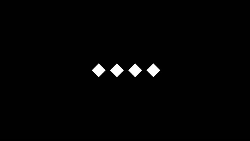 Bouncing Diamond Loading Animation – Seamless Infinite Loop