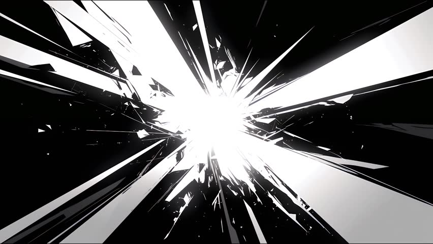 Stylized cartoon loop with anime vibes. Flashy 2D effects, comic visuals, and abstract elements suitable for VJ sets and sci-fi edits