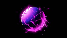 Stylized cartoon loop with anime vibes. Flashy 2D effects, comic visuals, and abstract elements suitable for VJ sets and sci-fi edits - Powered by Shutterstock - Get 15% off with code: PIKWIZARD15