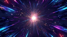 Anime-flavored cartoon VFX in a seamless loop. Featuring 2D animation, glowing particles, and vibrant graphic elements for motion design. - Powered by Shutterstock - Get 15% off with code: PIKWIZARD15