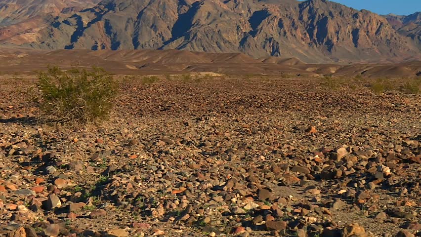 Landscape Of Death Valley National Park In California, United States Of America - Wide Shot