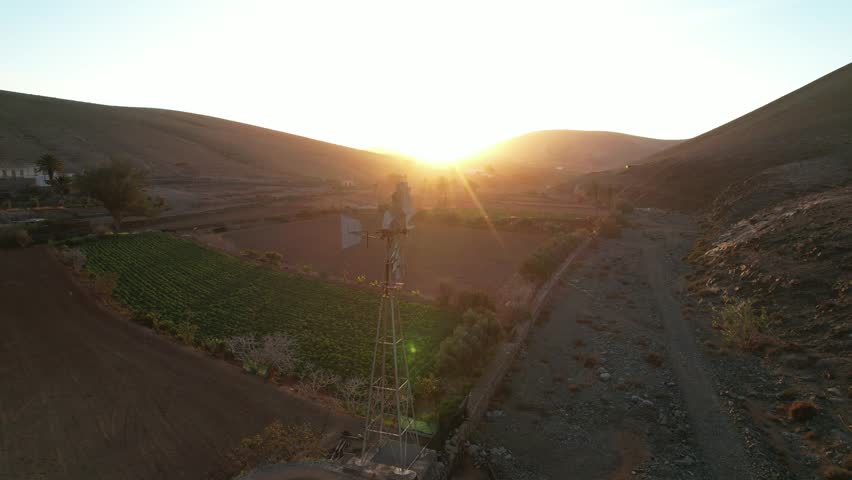 Barranco de Las Peñitas and the beautiful surroundings from the air