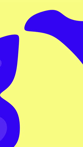 Bold yellow and blue abstract geometry with flat design style, perfect for branding, web layouts, posters, or trendy digital backgrounds.