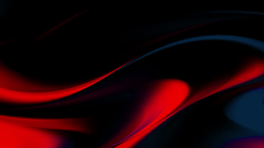 Abstract red and blue gradient design on black background. Perfect for backgrounds, banners, posters, digital art, and modern designs. Seamless looping animation.