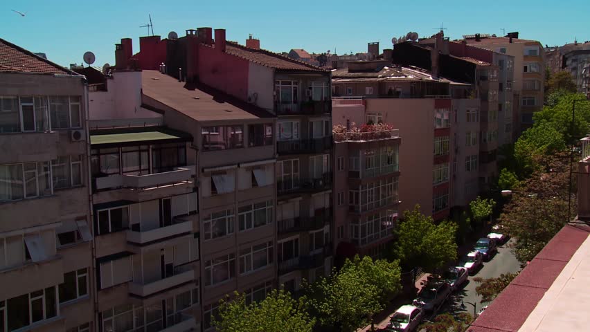 Istanbul Nisantasi district, Topagaci street, crowded Istanbul streets
