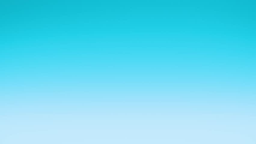 Sunscreen tube and beach accessories floating in the air in blue background. Zero gravity effect. 3D animation. Advertising promo for sunscreen cream