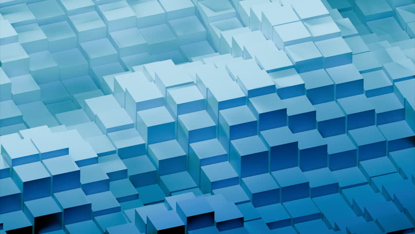 An Abstract Blue Cubes Background suitable for various Digital Themes and Designs