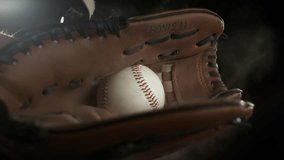 Ultra Slow Motion Baseball Catch. Ball Landing in Glove at 1000fps. - Powered by Shutterstock - Get 15% off with code: PIKWIZARD15