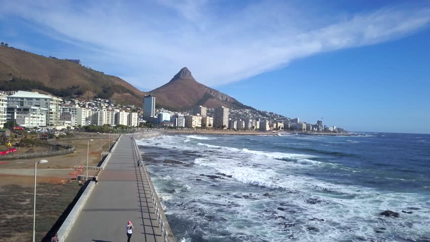 The Sea Point Promenade, Cape Town, South Africa
