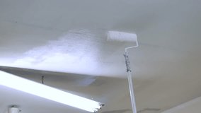 Damaged Ceiling or Wall Surface with Peeling Paint and Cracks Old House Renovation Project Interior Repair and Restoration Work Detail - Powered by Shutterstock - Get 15% off with code: PIKWIZARD15