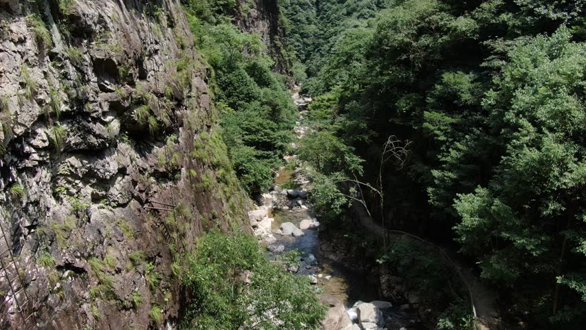 aerial view of natural scenery in taihuyuan, Hangzhou