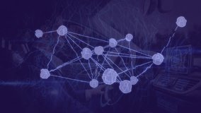 transparent technology overlay pulsing Europe node and linking global nodes showing network growth. Digital, connectivity, futuristic, global, network, cyber, abstract - Powered by Shutterstock - Get 15% off with code: PIKWIZARD15