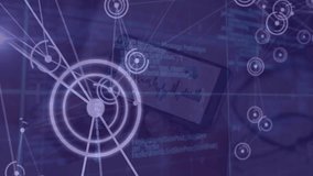 Smartphone emerging and displaying line chart with target pulsing connecting nodes for analytics. Technology, data, analytics, digital, interface, network, futurism - Powered by Shutterstock - Get 15% off with code: PIKWIZARD15