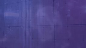 Starting with purple grid, hologram globe forming continent outlines and rotating for data flow. Augmented reality, interconnected, digital, technology, innovation, futuristic, virtual - Powered by Shutterstock - Get 15% off with code: PIKWIZARD15