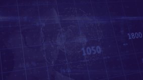 Marketer holding smartphone and monitoring animated grid shifting counts to percentages, negatives. Technology, data, analytics, digital, virtual, futuristic, intelligence - Powered by Shutterstock - Get 15% off with code: PIKWIZARD15