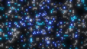 Seamless looping animation featuring glowing digital cubes falling vertically over a dark background, creating a futuristic and high-tech atmosphere. 
 - Powered by Shutterstock - Get 15% off with code: PIKWIZARD15