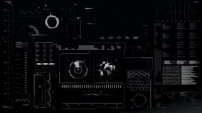 Three tennis balls settling on racket before fourth entering right while HUD cycling technical data. Technology, sports, data visualization, analytics, digital, interface, high-tech - Powered by Shutterstock - Get 15% off with code: PIKWIZARD15