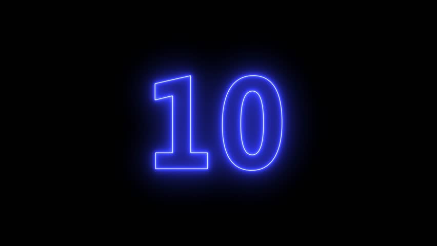 Neon Vertical Ready Set Go Flying Type Animation Loop go 10-1 sign competition title text background let's go countdown animation, animation for countdown, counting down 321 go