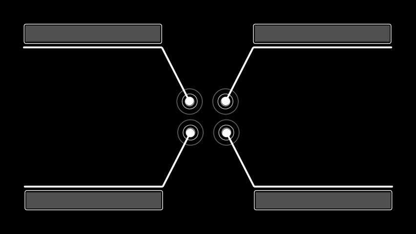 HUD Callout Animation, Futuristic Interface Frame, Green Elements, Black Background, Tech UI Callout Pack, Animated HUD Elements, Neon Green Lines, Dark Background