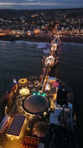 Urban aerial video over Copenhagen Denmark