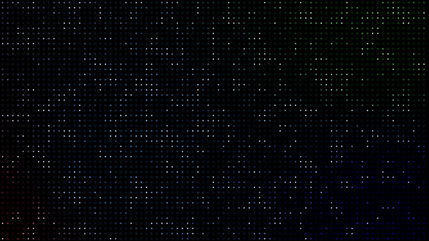 Tiny grid light pixels shimmer subtly in the dark, perfect for futuristic tech concepts, HUDs, or minimalist data visualization themes.