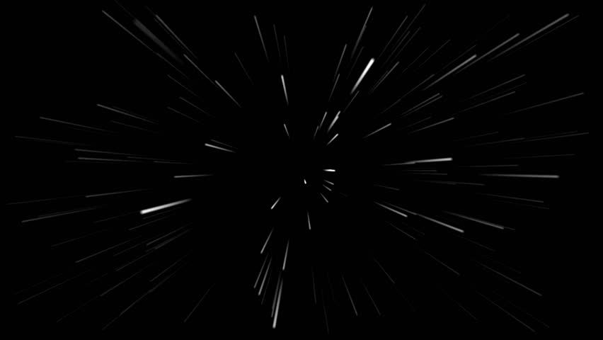 Stupid Simple Light Speed Lines Motion Animation.