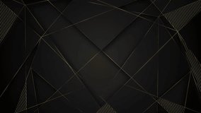 luxury background golden lines corporate, business futuristic style background. Gold polygonal random network shine glitter design. Premium Backdrop lines Movement Stylish Metallic Shapes Polygon Mesh - Powered by Shutterstock - Get 15% off with code: PIKWIZARD15