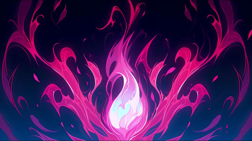 Seamless animated VFX inspired by anime and retro comics. 2D hand-drawn effects with neon glows, energy bursts, and visual overlays for motion design