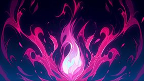 Seamless animated VFX inspired by anime and retro comics. 2D hand-drawn effects with neon glows, energy bursts, and visual overlays for motion design - Powered by Shutterstock - Get 15% off with code: PIKWIZARD15