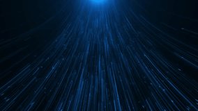 Artificial Intelligence digital background machine learning, tech network, data flow, and blockchain elements. Abstract virtual tunnel space binary digits flow. Science and technology sci-fi concept. - Powered by Shutterstock - Get 15% off with code: PIKWIZARD15