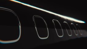 3D render of a luxury private jet with cinematic lighting and glowing engines. Ideal for business aviation, premium travel, or tech promos. - Powered by Shutterstock - Get 15% off with code: PIKWIZARD15