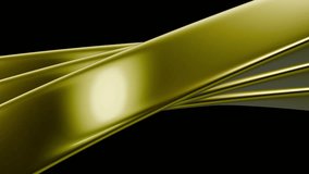 Showcasing the cyclical motion of gold and silver rings, this abstract 3D animation features a minimalist design and metallic shine, offering a sleek touch for modern projects.  - Powered by Shutterstock - Get 15% off with code: PIKWIZARD15
