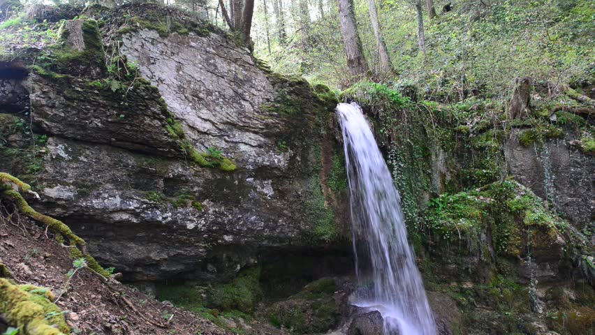 crabtree falls little switzerland north carolina Stock Footage Video ...