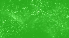 Movement of abstract glowing particles, shiny fairy tale flickering stars and sparkles. Chromakey - Green Screen. Background for holidays, New Year and Christmas. Seamless cycle
 - Powered by Shutterstock - Get 15% off with code: PIKWIZARD15