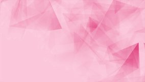 Animated Magenta red color wiggling low poly patterns polygonal design geometrical background - Powered by Shutterstock - Get 15% off with code: PIKWIZARD15