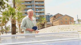 Man training table tennis skills - Powered by Shutterstock - Get 15% off with code: PIKWIZARD15