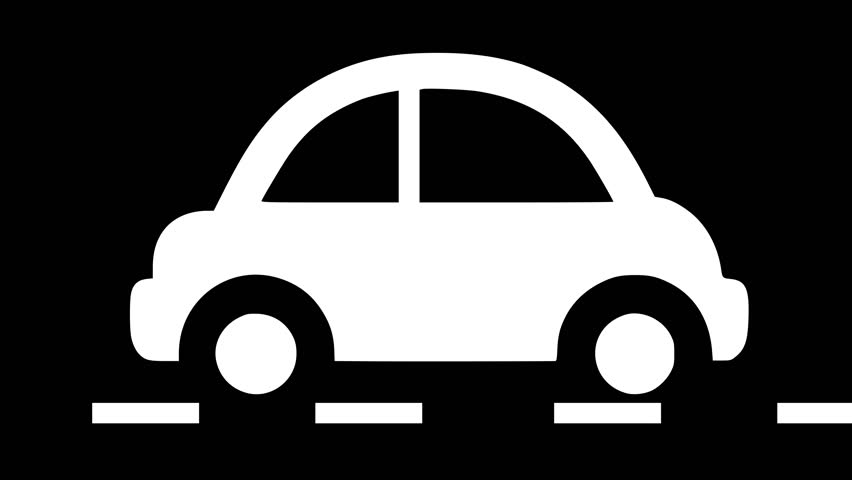 Car Icon Vector Illustration – Transportation Symbol