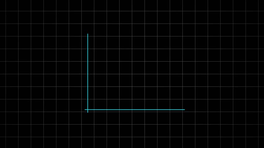 Symbol of a graph that is trending downward. Bar chart with an arrow above it indicating the direction of the data represented on it.