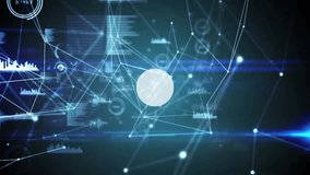 Single user icon appearing triggers network nodes pulsing and expanding for visualizing data links. Technology, data visualization, cyber network, digital interface, connectivity, information flow, - Powered by Shutterstock - Get 15% off with code: PIKWIZARD15