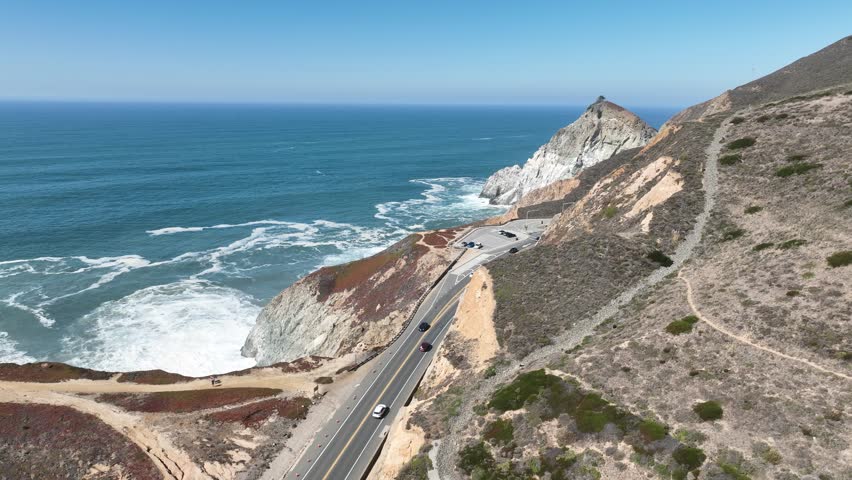 Coastal Road In Highway 1 California United States. Beaches Of California Big Sur In Pacific Coast Highway. Paradise Landscape Heaven Stunning. Paradise Summertime. Highway 1 California.