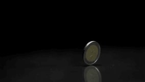 Map sliding in pulsing grids then coin spinning flipping east splitting settling showing data flow. Technology, finance, data visualization, digital, abstract, futuristic, motion - Powered by Shutterstock - Get 15% off with code: PIKWIZARD15