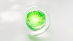 Transparent cosmetics bubbles background, 3d rendering. Motion graphic. - Powered by Shutterstock - Get 15% off with code: PIKWIZARD15