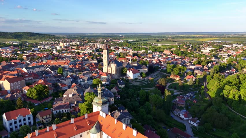 Kutná Hora and the Church of St. James, in the Central Bohemian Region. Kutná Hora, Czech Republic