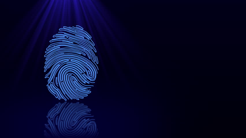 Cybersecurity Data Security, Fingerprint Scanner 3D Biometric Digital Technology Scanner Concept - Powered by Shutterstock - Get 15% off with code: PIKWIZARD15